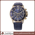 Горячие продажи мужские наручные часы из сплава с ремешком из сплава или ремешком из натуральной кожи